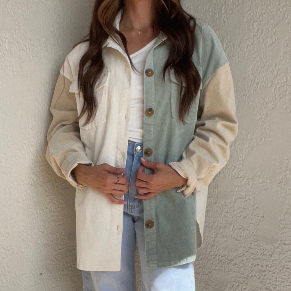 ILLA ILLA Colorblock Women's Shacket